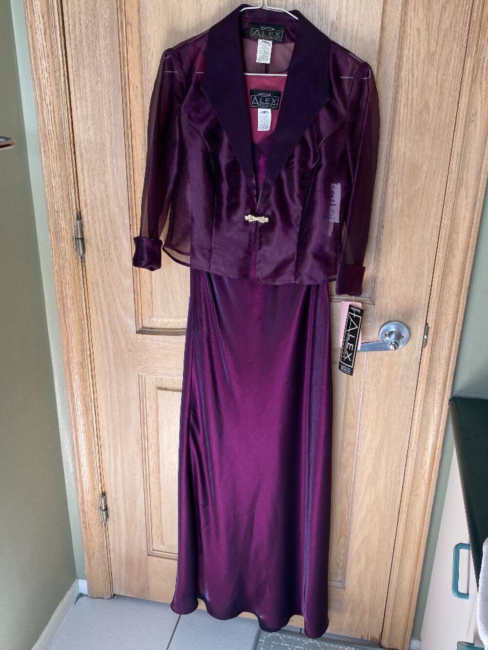 Vintage purple dress